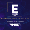 Best Scottish Venue & Events Team WINNER