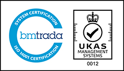 2021 ISO14001白色UKAS Systemcert标志